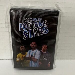 World Football Stars Trading Cards - Black Box NIP